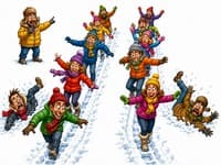 Подвижный конкурс след в след.